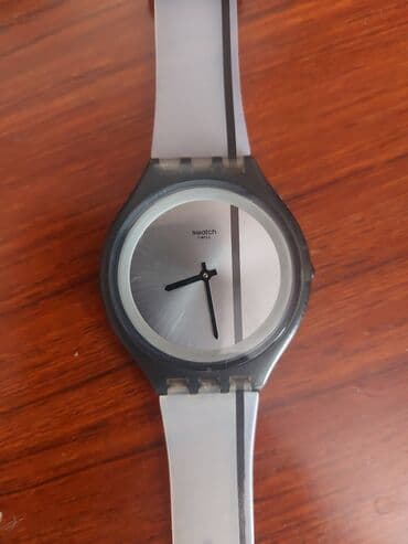 обручальные кольца баку цены: Б/у, Наручные часы, Swatch, цвет - Серебристый — 3