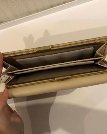 balaca qadın pul kisəsi: Kenneth cole New York original firmasinin pul kisesi,esl deridir — 4