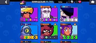 mr eds boss: Brawl Stars hesabı – geniş döyüşçü seçimi və yüksək kuboklar - Ümumi — 3