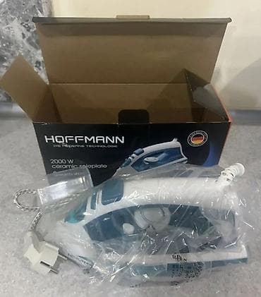 hoffman ütü: Hoffmann buxarlı ütü – 2000 W Xüsusiyyətlər: - Güc: 2000 W – sürətli — 4