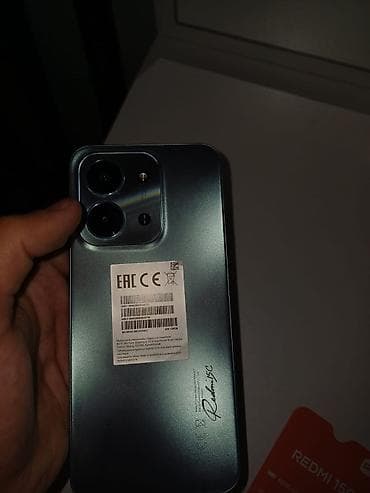 Redmi 14C, 128 GB, rəng - Mavi, Barmaq izi, İki sim kartlı, Face ID
