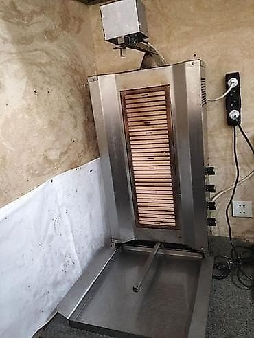 Doner/Kebab şiş qızartma aparatı – peşəkar tip - Paslanmayan poladdan
