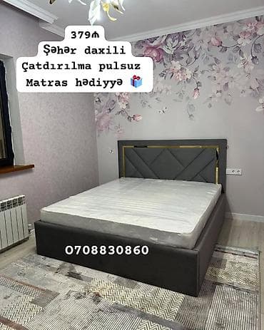 crna udovica kapi: Yataq dəsti – 379 AZN Müasir dizaynlı iki nəfərlik yataq modeli — 1