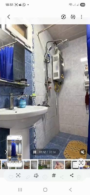 bilecer kiraye ev: Bakı, Yasamal, 2 otaqlı, Köhnə tikili, m. Elmlər Akademiyası, 55 kv. m — 9