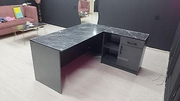 ofis oturacagi: Yeni, Müdir üçün, Künc masa — 2