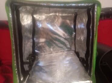 wolt cantaları: Məhsul təsviri: - Bolt Food tipli yaşıl termo çatdırılma çantası. İçi — 2