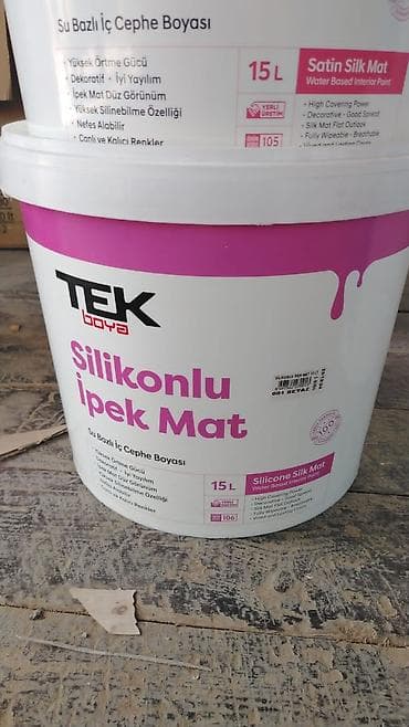 Lalafoda yeni: Silikonlu Fasad üçün boya, Zirve, 20 kq, rəng - Ağ, Suya davamlı — 2
