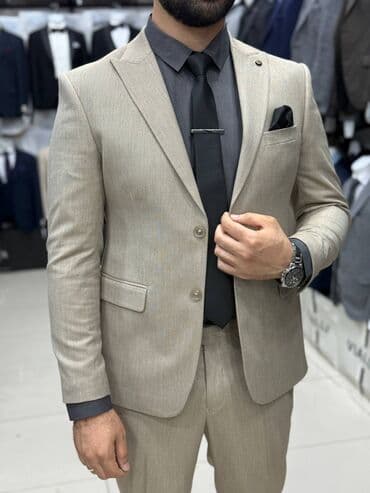 Спортивные костюмы: Мужской костюм, Демисезон, цвет - Серый — 6