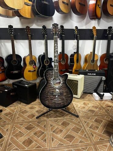 gitara cantasi: Akustik gitara, 6 sim, Yeni, Ödənişli çatdırılma — 1