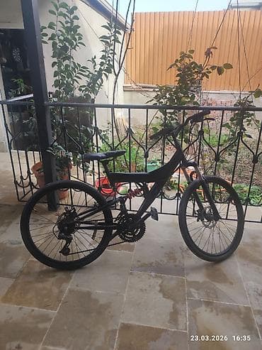 saat dəsti: Dağ/şosse tipli velosiped - Tam amortizasiya: ön amortizator vilkası — 3