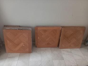 dekarativ: Modul parket panelləri – dekorativ kvadrat format - Material: təbii — 3