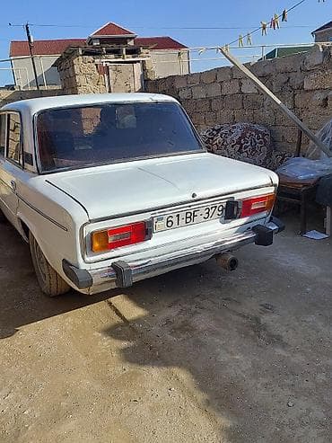 vaz 2199: VAZ 2106, ağ rəng, ili:1987 sənədlər yerində 5 korofqa matot 011 — 5