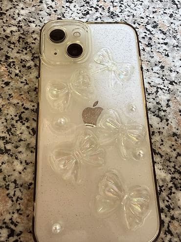 philips xenium 9@9h: IPhone 13, 128 GB, White Titanium, Zəmanət, Barmaq izi, Face ID — 2