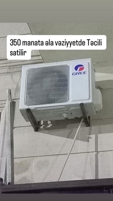 GREE split kondisioner satılır. Xüsusiyyətlər: - Divar tipli daxili