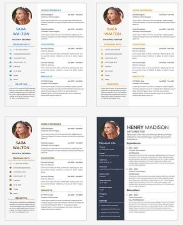 Другие услуги: Peşəkar dizaynlı CV hazırlanması xidməti - Gözü cəlb edən, müasir CV — 3
