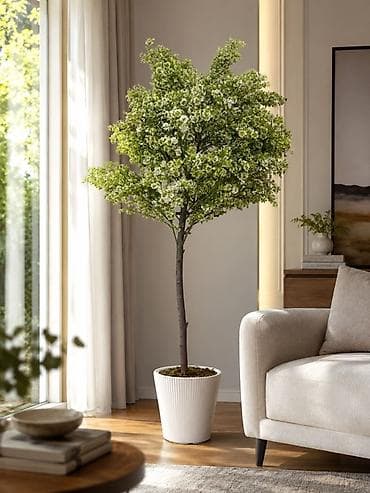 Искусственные цветы: Dekorativ süni ağaclar – interyer üçün Məhsul təsviri: - Realistik — 9