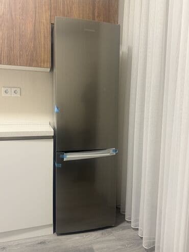 Холодильники: Новый 2 двери Hoffman Холодильник Продажа, цвет - Серый — 1