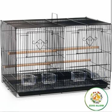 qəfəsi: Tutuquşu qəfəsi. Qəfəs valyer (arakəsməli) Qəfəsin ölçüsü 60sm eni — 4