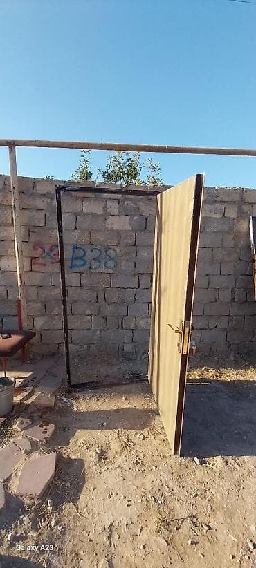 Yeni Giriş qapısı 100x210 sm Çərçivə ilə, Zəmanətli, Ödənişli çatdırılma