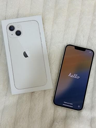 tv alanlar: IPhone 13, 128 GB, Ağ — 4
