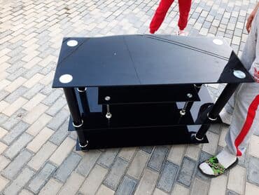 где купить матрицу для телевизора: Прямой ТВ стенд, С полками, Стеклянный — 1