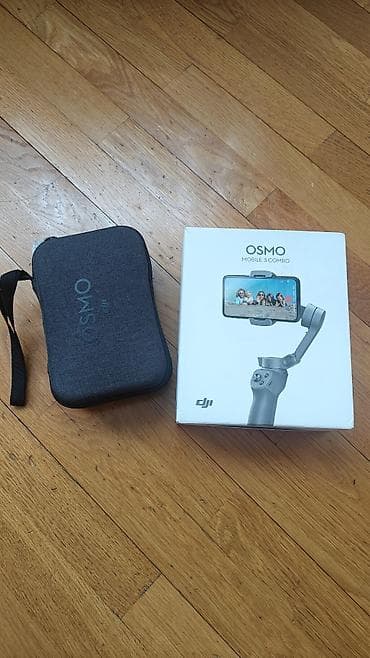 kondisioner stabilizator: DJI Osmo Mobile 3 Combo – smartfon üçün 3 oxlu əl stabilizatoru — 2