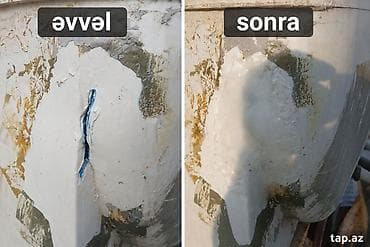 Plastik su çənlərinin yüksək keyfiyyətlə təmiri xidməti - Sızmalara — 2