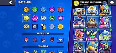 Brawl Stars hesabı – yüksək səviyyəli, tam kolleksiya - Kupa yolu — 4