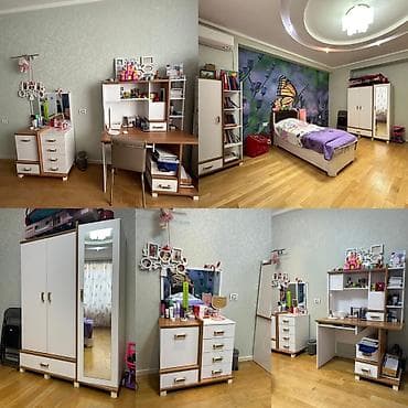 stol stul kreditle: F99Türkiyə istehsalı yağmur gənc yataq dəsti satılır 550₼. Yaxşı — 1