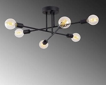 Çılçıraq, 6 lampa, Metal — 2