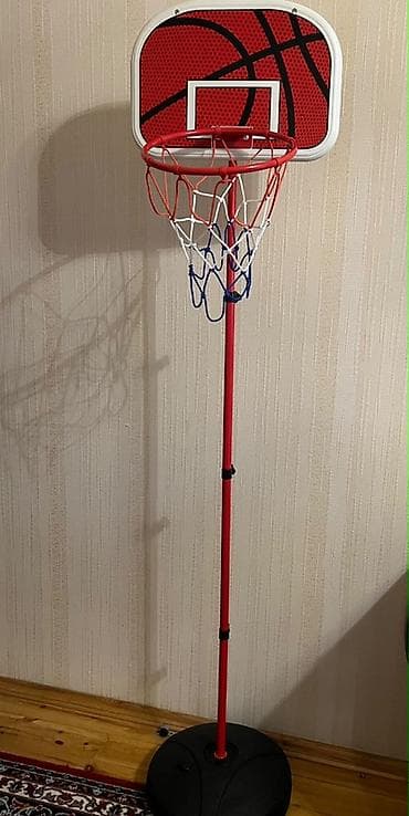 Tənzimlənən uşaq basketbol dəsti - Dayaqlı portativ basketbol səbəti lalafo.az -da Tənzimlənən uşaq basketbol dəsti - Dayaqlı portativ basketbol səbəti