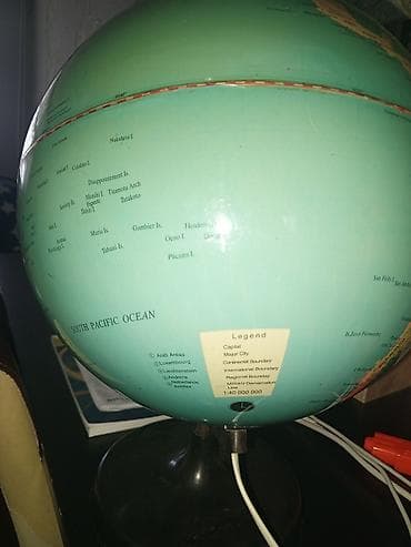 agdere qlobus: Masaüstü işıqlı qlobus uşaqlar üçün eyni vəziyyətdə böyüklər üçün — 4