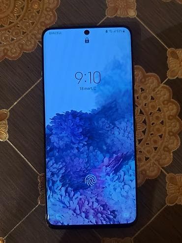 Samsung Galaxy S20, rəng - Qara, Simsiz şarj