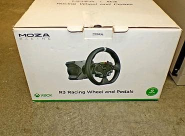 Moza R3 Ideal veziyetde Hec bir problemi yoxdur SRP lite pedal, ve