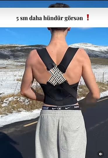 Инвалидные коляски: Duruş düzəldici bel və kürək korseti — 1