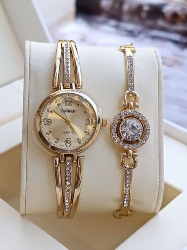 irshad telecom is saatlari: Yeni, Qol saatı, Timex, rəng - Ağ — 14