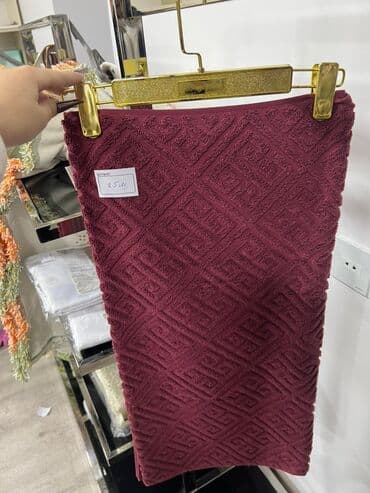 Mətbəx üçün rəng - Boz Pambıq Dəsmal — 8