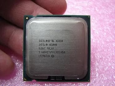 Prosessorlar: Prosessor Intel Xeon X3330, 3-4 GHz, 4 nüvə, İşlənmiş — 1