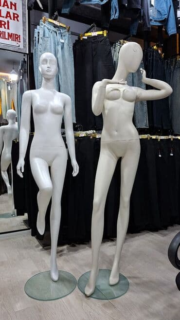 манекен груша: Женский, Пластик, пластмасса, Белый — 5