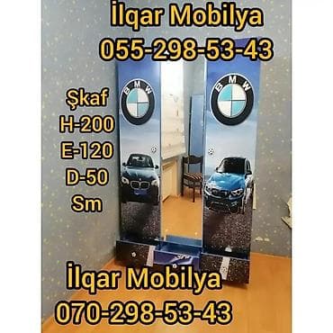 dolablar sumqayit: Oğlan üçün, Yeni, 3 qapılı, Açılan, Düz dolab — 7