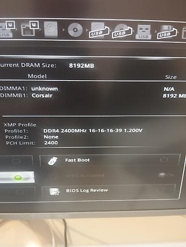 Masaüstü kompüterlər və komponentlər: MSİ H310M PRO-VD PLUS ana plata satılır + CPU İ3-9100F + Ram DDR4 (8 — 8