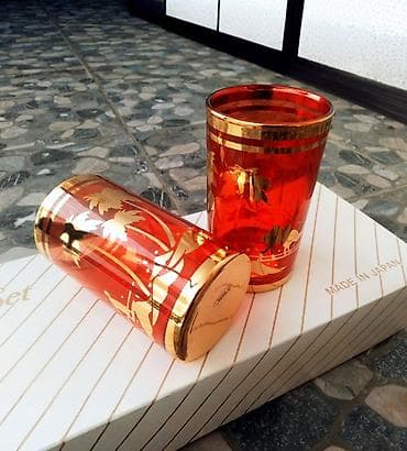 caynı serviz: Glass Tumbler Set - Made in Japon 🇯🇵 Badələr yapon istehsalıdır 6 — 6