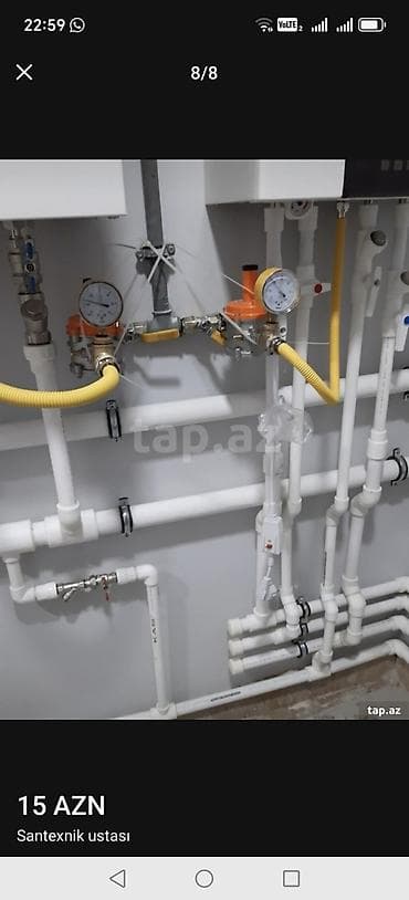 islenmis qapi pencere: Santexnika işləri – su və kanalizasiya xəttlərinin çəkilişi Santexnika — 1
