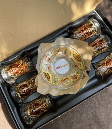 nar ciceyi: Armudu stəkanlar, 6 ədədli dəst — 1