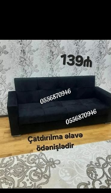 Qab-qacaq və mətbəx ləvazimatları: Divan, Yeni, Açılan, Bazalı, Parça, Ödənişli çatdırılma — 4