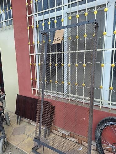 Restoran, kafe avadanlığı: Metaldan hazırlanmış tor şəbəkəli stend/şikayət lövhəsi karkası - — 1