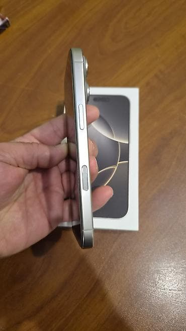 iphone x satisi: IPhone 16 Pro, 256 GB, Natural Titanium, Face ID — 6