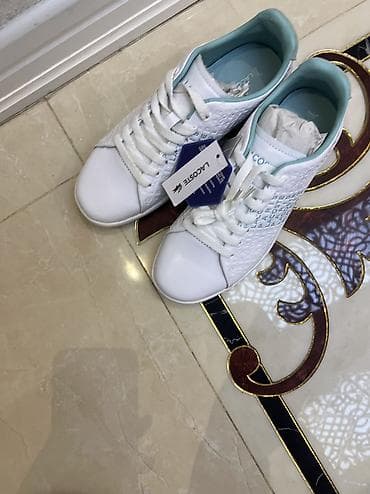 boks krasovkası: Lacoste 37 razmer, yenidir. İstanbuldan alınıb. Lacoste qadın — 3