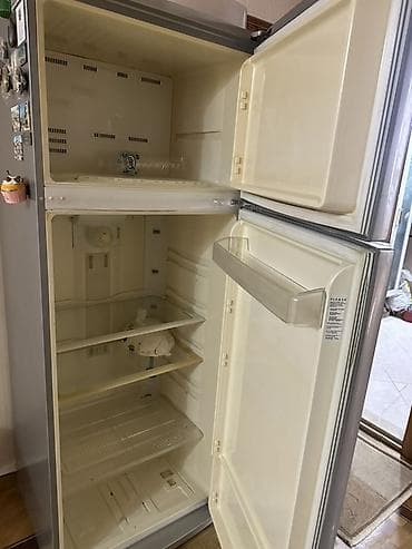 texno camon: 2 qapılı Beko Soyuducu Satılır, rəng - Gümüşü — 1