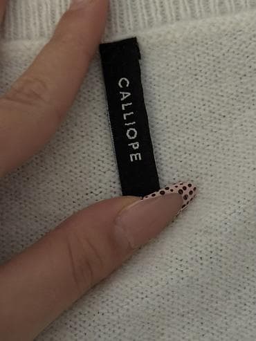 is formasi: CALLIOPE qadın bodisi – trikotaj - Rəng: krem-ağ - Model: uzun şişik — 4